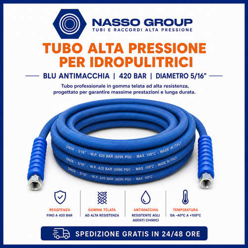 Tubo idropulitrice alta - tubo,