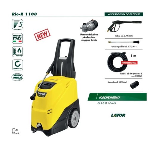 Idropulitrice lavor rio - rio-r, 1108